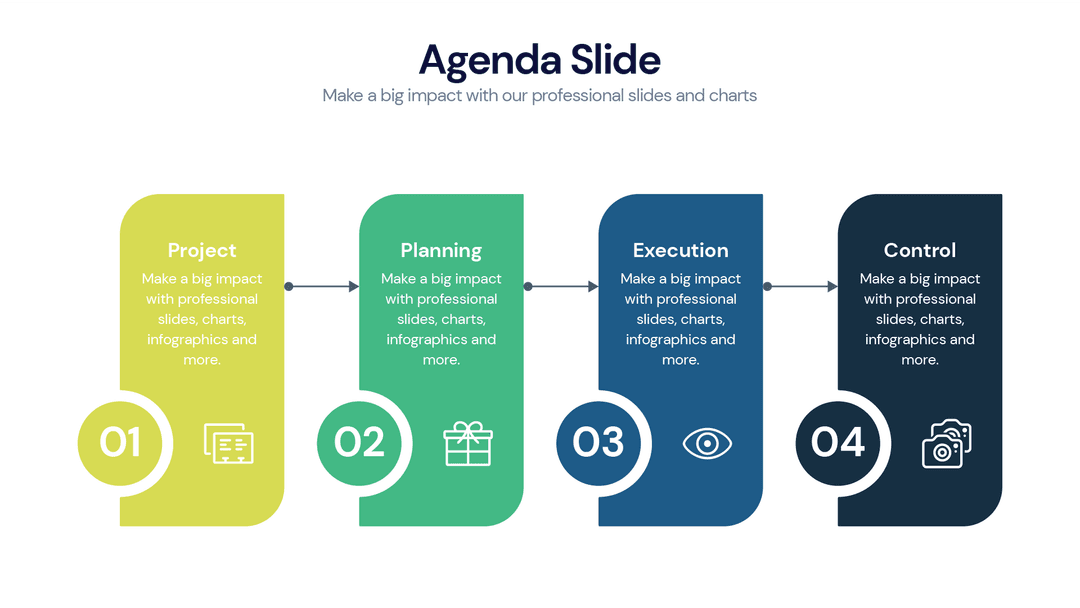 Agenda infographic