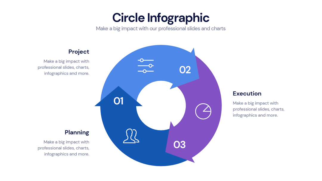 Circle infographic