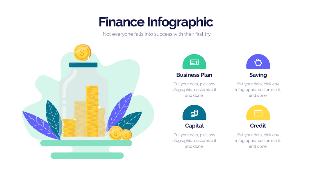Finance infographic