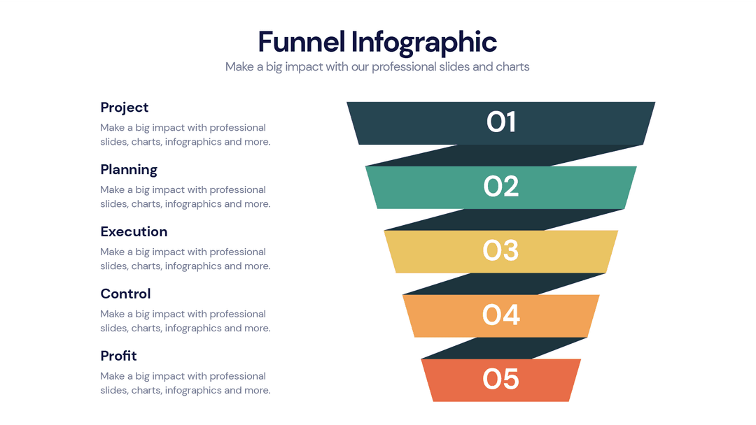 Funnel infographic