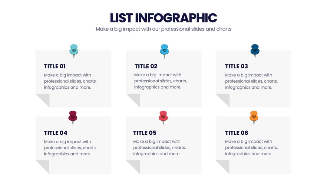 List infographic