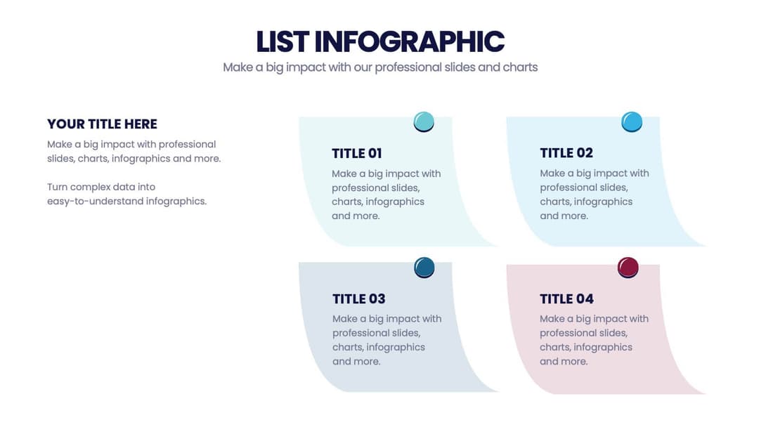 List infographic