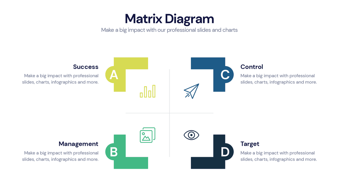 Matrix infographic