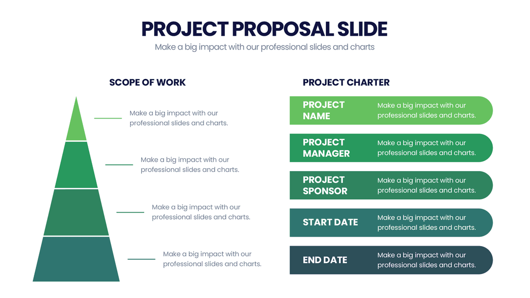 Project proposal infographic