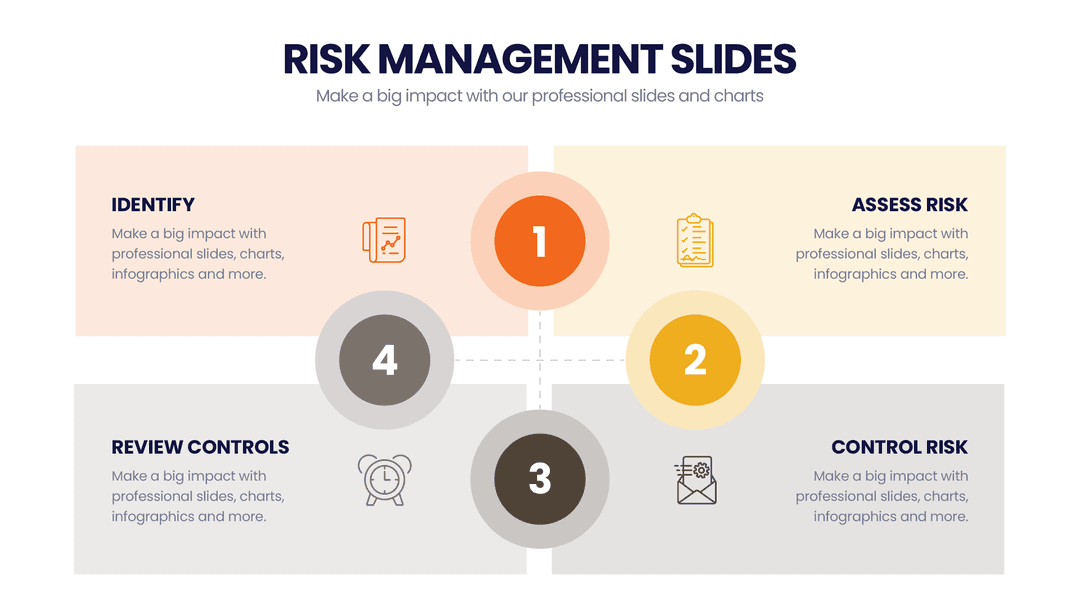 Risk management infographic