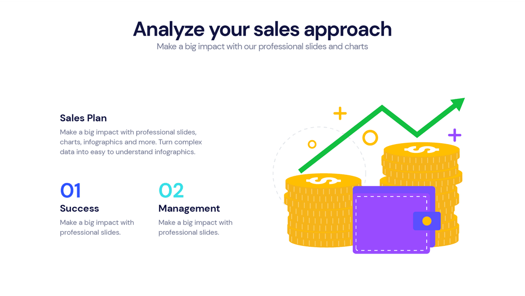 Sales infographic